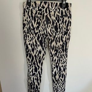 7 for All Mankind The Skinny printed jeans Sz 27